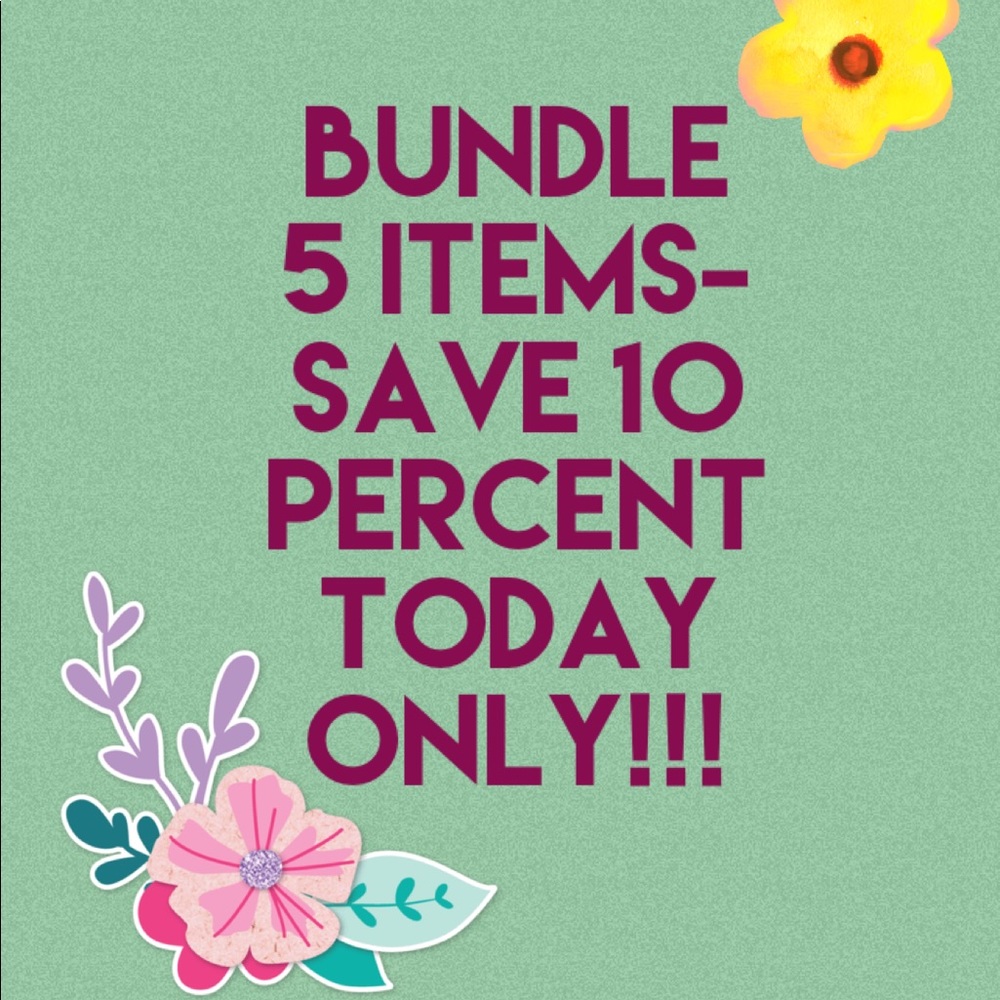 BUNDLE AND SAVE!!!
